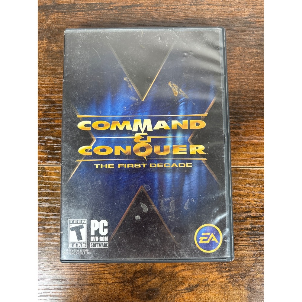 Command & Conquer The First Decade PC DVD 12 Games Collection 2006 EA RTS Teen‎